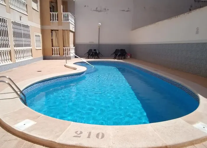 Apartment-beach-pool-torrevieja-pmt14 * تورّيفيِخا